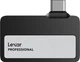 SSD накопитель Lexar SL400 Professional Go Portable with Hub 2 TB Black (LSL400X002T-RNBNG) - изображение 1