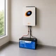 Комплект гибридный инвертор 4кВт 24В JSDsolar J4000HC MPPT 100А Wi-Fi + аккумулятор EASUN POWER LiFePO4 25.6V 100Ah 2560Wh BMS АКБ 2.56 квт для квартиры резервного питания дома - изображение 1