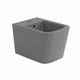 Биде подвесное Qtap Tern QT17551303GSG 520x350x330 мм, керамика, Stone Grey - изображение 1