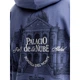 Худі JORCHAMBERI TYPO SWEAT HOOD Jack & Jones 12303031-Crown Blue L Фіолетовий (5715905254551) - изображение 6