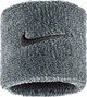 Напульсники Nike SWOOSH CLASSIC WRISTBANDS 2PK мікрофібра поліестер сірі One Size - зображення 2