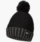 Шапка Nike Sportswear Women's Pom Beanie ONE SIZE Чорний DO8199-010 - изображение 1