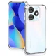 Противоударный чехол для Tecno Spark Go 2024 BG6 прозрачный, усиленные углы с защитой камеры, TPU - изображение 2