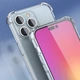 Чехол для Apple iPhone 14 Pro с бронь углами и бортами выше экрана прозрачный с защитой камеры - изображение 6