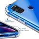 Чехол для Samsung Galaxy A21 с бронь углами и бортами выше экрана прозрачный - изображение 2