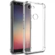 Прозрачный противоударный чехол для Google Pixel 3A с усиленными углами (силикон TPU) - изображение 1