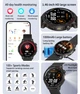 Смарт-годинник UWatch Smart Colorado Steel Black з 2 ремінцями екран 1.46 дюйма - зображення 3