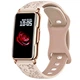 Смарт-годинник Smart Mioband Nano+ Beige Flower, OLED 1,47, 3 ремінці - зображення 1