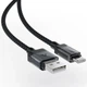 Кабель Acefast C12-04 USB — Type-C 3A плетеный черный - изображение 3