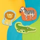 Дитячий пазл Дикі тварини DoDo 300153, 2-3-4 елементи - зображення 6