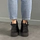 Женские зимние ботинки из натуральной кожи ITstyle Черные 40 26 см (031-АМ) - изображение 7