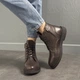 Женские зимние ботинки из натуральной кожи ITstyle Шоколадные 38 24.5 см (031-АМ) - изображение 7
