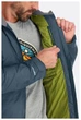 Мембранна чоловіча тепла куртка Rab Valiance Jacket, Black (M) - изображение 9