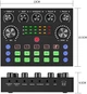 Портативная звуковая карта V8S Plug and Play на 2 микрофона с эффектами смены голоса для эфиров, подкастов и стриминга - изображение 3