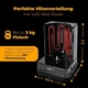 Электрошашлычница Clatronic 1400 Вт, 3 в 1 гриль + шашлык + шаурма (DVG 3686) - изображение 6