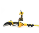 Садовый набор DeWalt 3в1 аккумуляторный 24 В мини цепная пила DCM155HN 15 см секатор DCMPP540P1 Digital рез до 30 мм высотная телескопическая штанга 2,6 м поворот 180 градусов комплект для обрезки деревьев веток кустов с 2 батареями 5 А·ч зарядкой - изображение 7