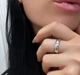 Серебряная Классическая обручалка 5 мм шириной - изображение 2