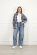 Джинсы baggy женские L цвет синий YUKI ЦБ-00298295 - изображение 1