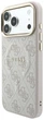 Etui Guess Embossed 4G Classic MagSafe do iPhone 18 Pro Max / 17 Pro Max różowe (GUE005704) - obraz 2
