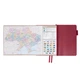 Дневник датированный 2027 Leo planner Binario A5 368 страниц красный (252728) - изображение 8