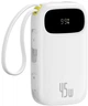 УМБ Baseus EnerFill FC31 Qpow 3 10000mAh 45W PD/QC White (E0028C01) - зображення 1