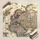 Інтер'єрна картина Стародавня карта Землі, Earth Ancient Map, географія, історія, інтер'єрний декор, 30×37 см (id3028) - зображення 3