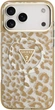 Etui Guess IML Leopard Glitter Triangle Logo MagSafe do iPhone 18 Pro Max / 17 Pro Max brązowe (GUE005632) - obraz 3
