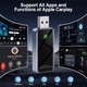 Беспроводной адаптер Coolfell CarPlay для iPhone с Bluetooth 5.0 и автоматическим подключением - изображение 3