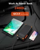 Пускозарядний пристрій NewsMy Q15U, 24000 mAh (Jump Starter, бустер для авто) - изображение 5