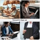 Чохол-клавіатура TECURS QWERTZ для iPad Air 13" (M4/M3/M2 2026/2025/2024) та iPad Pro 12.9 (6/5/4/3 Gen) магнітний кейс із клавіатурою з підсвіткою та трекпадом чорного кольору - зображення 7