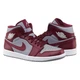 Кроссовки мужские Nike Air Jordan 1 Mid 44.5 Червоно-сірий DQ8426-615 - изображение 6
