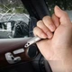 Нож складной карманный 22 см лезвие 9 см с чехлом с стеклоклобоем танто - изображение 7