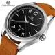 Годинник наручний Forsining 8270 Silver-Black механічний зі шкіряним ремінцем - зображення 3