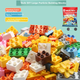 Набор строительных блоков LEGO FEELO, совместимый с конструктором, 500 г, крупные частицы. Подарок на день рождения для мальчиков и девочек. 1645-1 - изображение 6