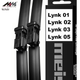 Meisim, Lynk & Co 01, Lynk & Co 02, Lynk & Co 03, Lynk & Co 05 Стеклоочистители, комплект 24/19 пар - изображение 4