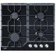 Газова варильна поверхня ventolux hg l7g cs (bk) - зображення 1