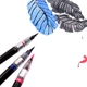 Пензель-ручка Pentel XGFL для каліграфії, м'яка, зі змінним картриджем, помаранчева, 1 шт. - зображення 1