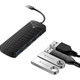 USB-концентратор Yottamaster USB 3.0 с 4 портами, док-станция расширения, многопортовый преобразователь для ноутбука, удлинительный кабель 1 м. - изображение 1