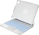 Чохол-клавіатура для планшета Typecase Edge+ для Apple iPad Air 13" M2 2024/M3 2025/M4 2026 White (6979284780332) - зображення 2