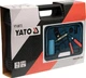 Ручной вакуумный насос для диагностики автомобильных систем YATO YT-0673, набор 16 предметов, давление −1–0 бар - изображение 4