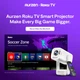 Портативний смарт-проектор Aurzen EAZZE D1R air з вбудованим Roku TV (Full HD 1080P, 300 ANSI, USB-C PD, Dolby Audio) — Білий - изображение 2
