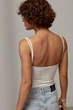 Боді із золотистими трояндами на бретелях LR4065r белый M - изображение 2