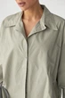 Широка класична сорочка на ґудзиках LR6687r хаки ONE SIZE - изображение 3