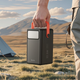 Павербанк с быстрой зарядкой и фонарем Hoco 100000mAh J142/6USB/2Type-C/22,5W/PD20W Черный - изображение 7