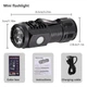 Фонарь ручной HP01B-3LED, Li-Ion аккумулятор, ЗУ Type-C, магнит - изображение 3