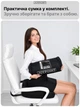 Ортопедическая подушка для сидения JoyPoint Coccyx Comfort на стулья авто кресла водителя в машину табуретки анатомическая эргономическая автомобильная сидушка бустер под попу с еффектом памяти мемори при геморрое на офисное кресло сиденье автомобиля - изображение 9