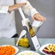 Мультислайсер-терка для овочів Brava Spring Slicer / Подрібнювач овочів та фруктів / Ручна овочерізка слайсер - зображення 6