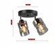 Люстра декоративная Sirius S4944-2 BK+SM с поворотным механизмом - изображение 2