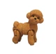 Фигурка собаки породы Той Пудель Toy Poodle Игрушка Декор Антистресс 3D печать Пластик 70 мм Браун Коричневый - изображение 2