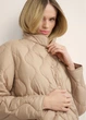 OCHNIK Жіноча коротка куртка KURDT-0689-1D XS бежева - изображение 3